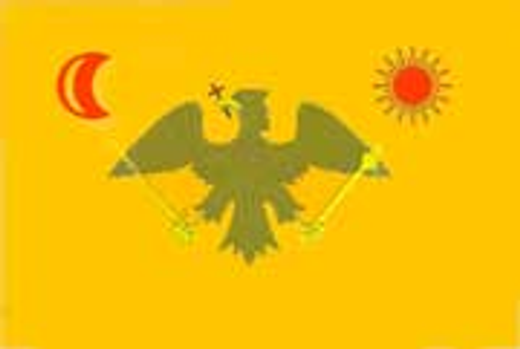 (Hình ảnh lá cờ của người Phanariotes ở Wallachia trong thời kỳ Ottoman chiếm đóng.)