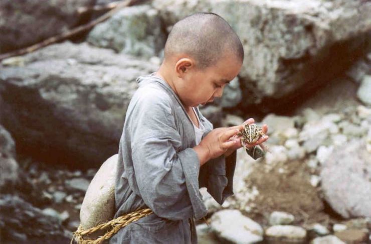 Một cảnh trong "Xuân Hạ Thu Đông, rồi lại Xuân"