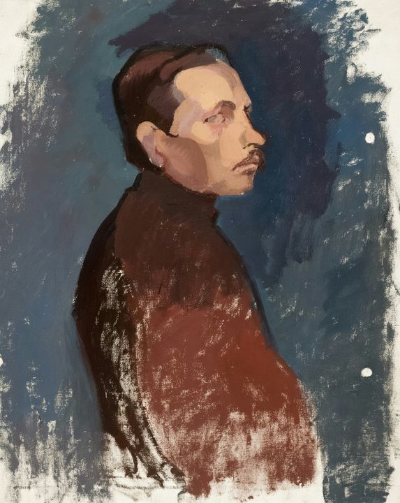 Triik, Nikolai - Mehe portree (1913)