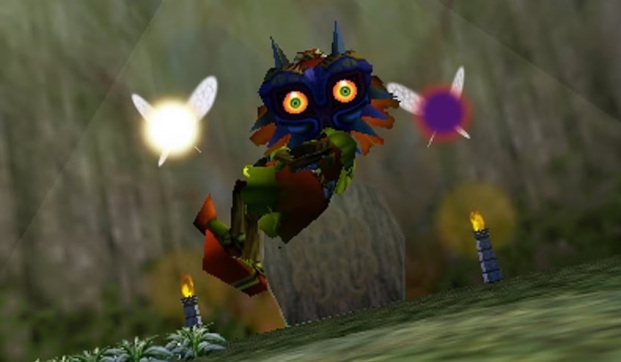 Skull Kid trong chiếc mặt nạ Majora
