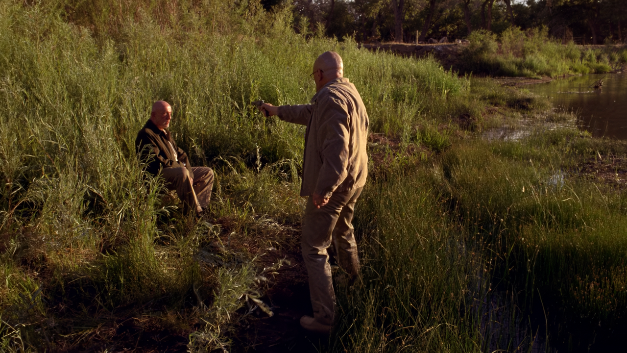 <i>Cái kết bi thảm của Mike khi công việc phạm pháp bị phơi bày, tài sản tích góp cho gia đình bị tịch thu, phải chết dưới tay Walter Whiter kẻ mà ông khinh bỉ nhất, và đáng buồn hơn cả là không còn cơ hội gặp lại cháu gái mình lần cuối.</i>