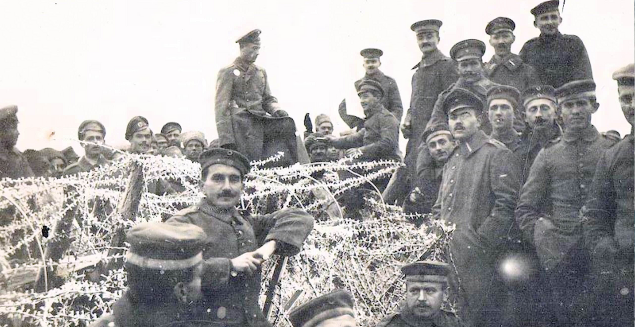 (Mấy thằng ấm đầu mùa đông năm 1914)