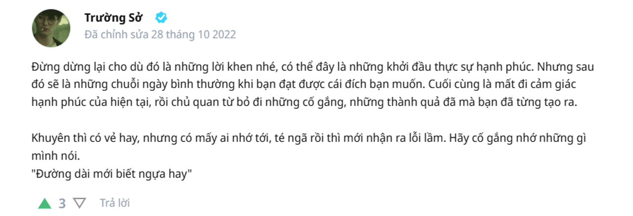 Tôi sẽ tiếp nối sứ mệnh của lão