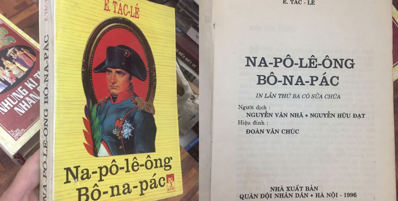 Cuốn sách Napoleon Bonarparte nổi tiếng thế hệ 8X - 9X Việt