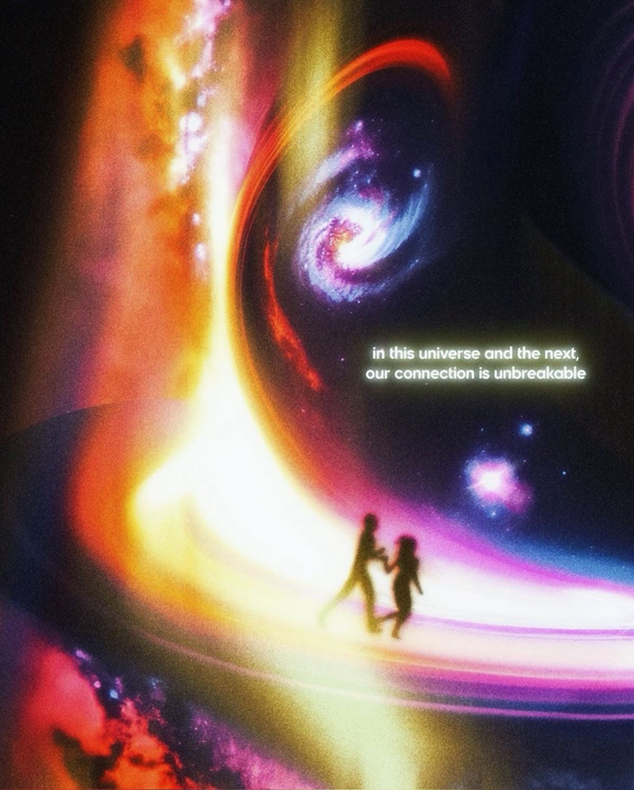 In this universe and the next, our connection is unbreakable