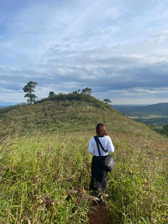 Bầu trời gap-month, cũng xinh đẹp.