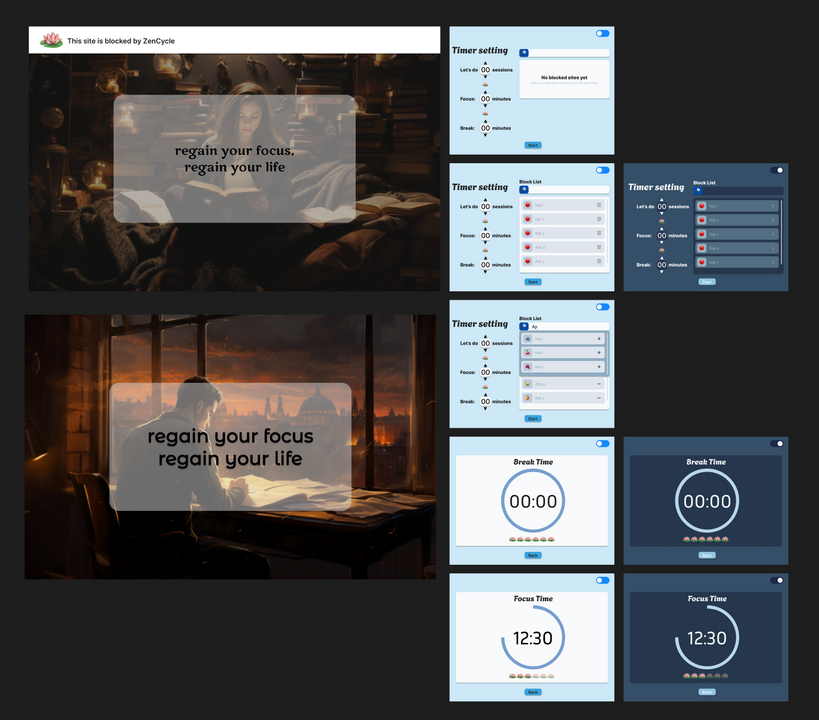 Mockup ý tưởng trên Figma