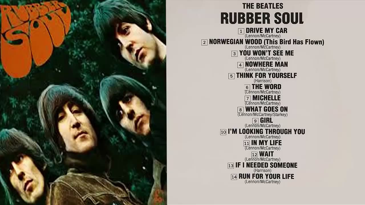 Album <i>"Rubber Soul" </i>của The Beatles.