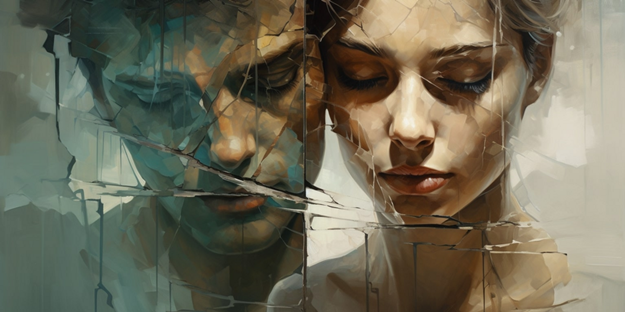 <i>Cuộc khủng hoảng "Niềm tin thị giác": Khi ranh giới giữa xương thịt và thuật toán bị xóa nhòa, gương mặt người thân cũng trở thành một dấu hỏi lớn. (Nguồn: Sưu tầm)</i>