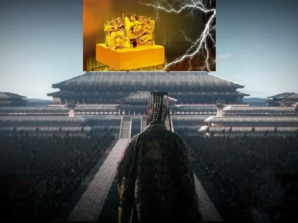 <i>Truyền Quốc Ngọc Tỷ của Tần Thủy Hoàng được chế tạo từ viên ngọc họ Hòa - xuất phát từ viên quặng tổ ngành đổ thạch</i>