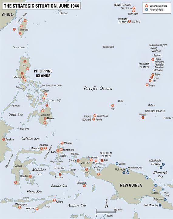 Tình hình chiến lược vào tháng 6 năm 1944.