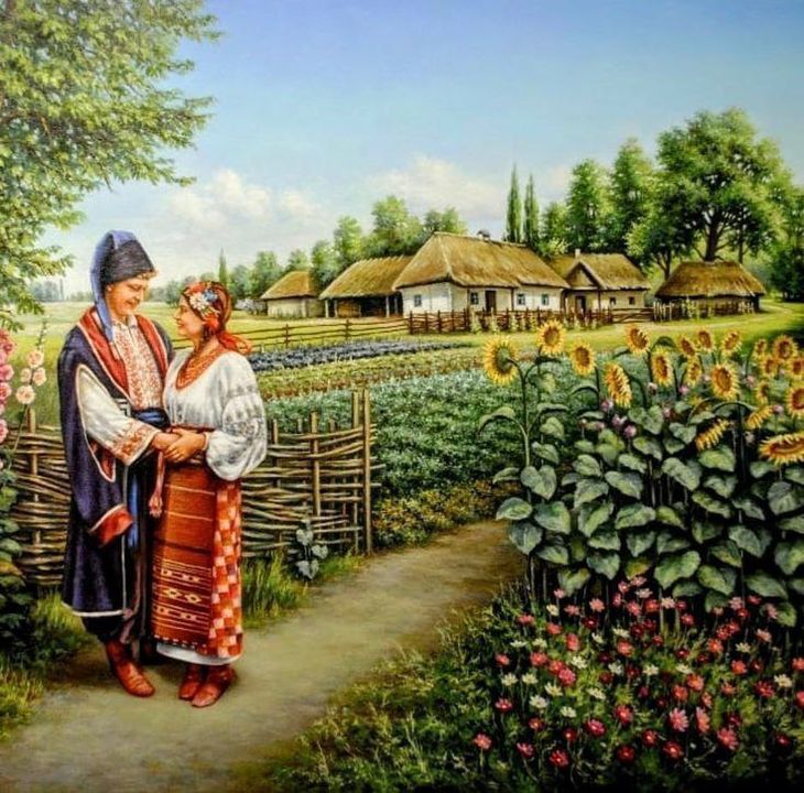 người Kozak và cô gái-một hình tượng văn hóa dân gian phổ biến