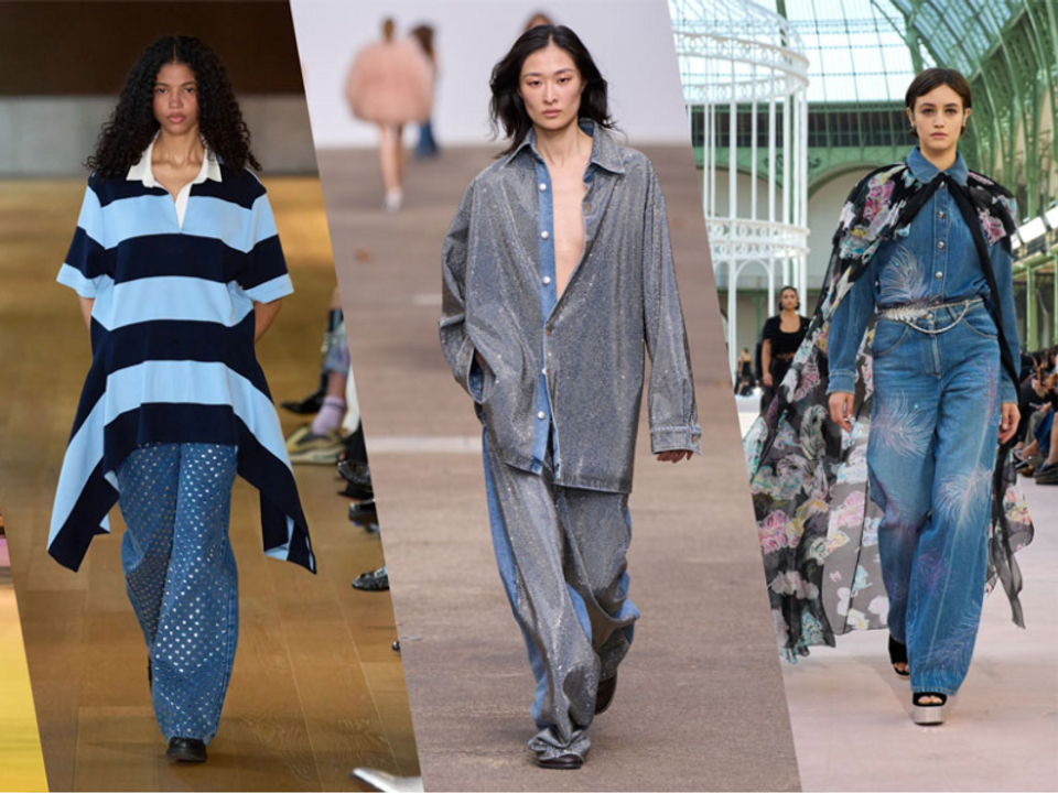 Jeans xanh hack tuổi